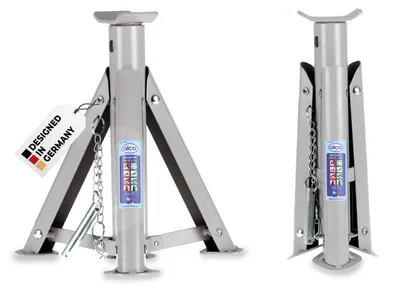 Obrázek produktu pro Stojany pro podepření vozidel alca®, nosnost 3 tuny, sada 2 kusů, rozměry 290-405