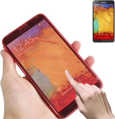 Produktbild von Handyhülle Flip Quer für Handy Samsung Galaxy Note 3 Rot