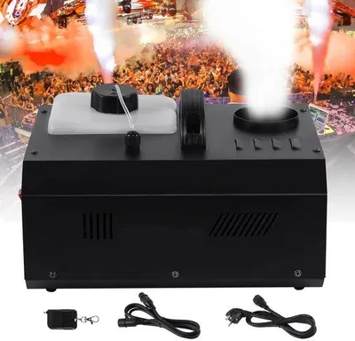 Obrázok produktu pre Výkonný generátor hmly 1500 W, čierny, pre diskotéky a párty