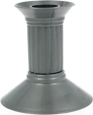 Produktbild von Kunststoff-Kerzenständer 10 cm, 1 Stück, silber