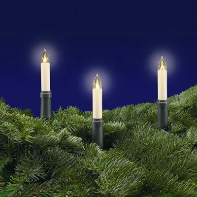 Produktbild von ROTPFEIL Lichterkette 15-er Außen Schaftlampe, 80 cm Abstand