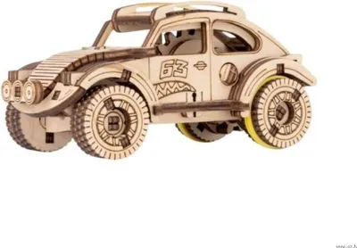 Produktbild von 3D Puzzle, Mini Buggy, EWA, Holz, 79 Teile