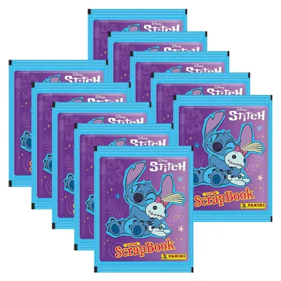 Immagine prodotto di Disney Stitch - Super ScrapBook (2025) - Adesivi da collezione - 10 bustine