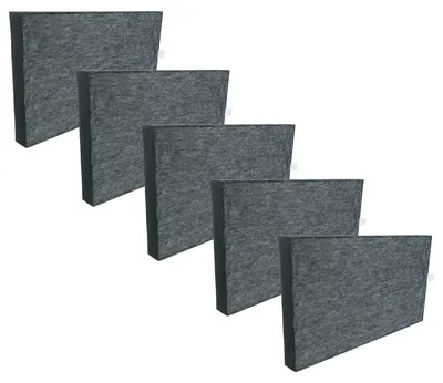 Produktbild von vhbw 5x HEPA Filter kompatibel mit Sharp KC-860U, KC860EW, KC-A60E, KC-C150E, KC-860E Luftreiniger - Ersatz-Filter