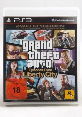 Obrázek produktu pro Take-Two Interactive Grand Theft Auto: Episodes from Liberty City, PlayStation 3, Režim multiplayer, Starší, Fyzické médium
