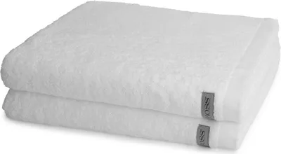 Produktbild von Ross Sinfonie 2 X Duschtuch im Set Flauschiger Griff für ultimativen Komfort, Hohe Saugkraft für schnelle Trocknung, Elegante Bordüre für stilvolle Akzente