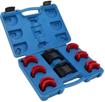 Image de Kit de réparation de véhicules - Outil d'installation universel - Pour tubes de fourche de 35 à 50 mm - Remplacement de tubes de fourche - Outil d'installation - Pour motos