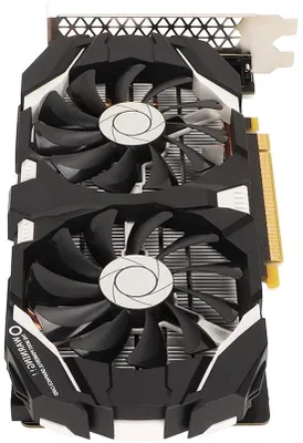 Zdjęcie produktu dla Karta graficzna do komputera stacjonarnego, rozdzielczość 4K, 6GB pamięci, 192-bit, HDR, 8008MHz, podwójny wentylator, GDDR5