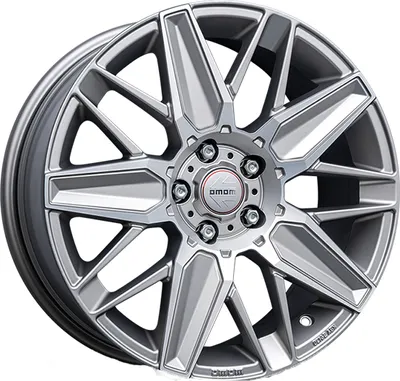 Produktbild von 18 Zoll Alufelge Momo evoluzione 18"x8" 5x112 PCD ET42 72.3mm Felge Silber