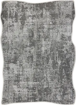Image de Tapis en sisal ORGANIC 2755 Abstraction écru / gris – naturel, forme irrégulière moderne gris 200x290 cm