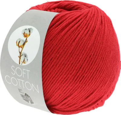Produktbild von Lana Grossa Soft Baumwolle 013 Rot 50g