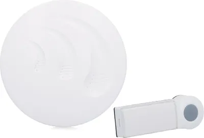 Produktbild von Unitec Funk-Gong Basic weiß Reichweite 80 m, Batteriebetrieb