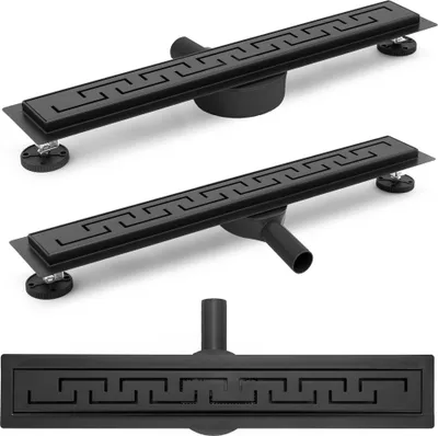Obrázek produktu pro Lineární odtok Rea GREEK Pro Black 90