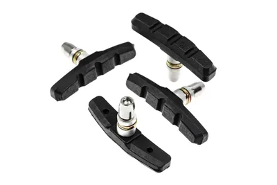 Produktbild von 4 Stück Fahrrad V Brake Bremsschuhe ALHONGA 70 mm Brems Belag Gummi