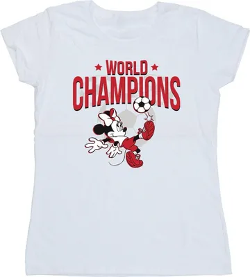 Produktbild von Disney - "World Champions" T-Shirt für Damen BI33489 (XL) (Weiß)