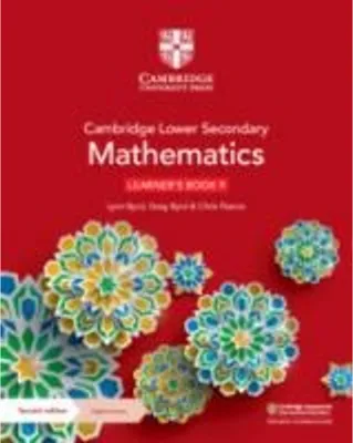 Produktbild von Cambridge Lower Secondary Mathematics Learner's Book with Digital Access Stage 9