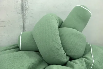 Produktbild von KraftKids Bettrolle Doppelkrepp Grün Jade 100 cm