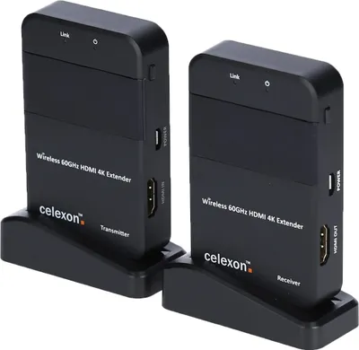 Immagine prodotto di celexon WHD30M Trasmettitore e ricevitore - Estensione video/audio senza fili - HDMI, WirelessHD (WiHD)