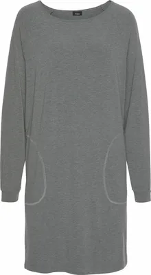 Produktbild von Vivance Dreams Sleepshirt melange-dunkelgrau Größe 32/34
