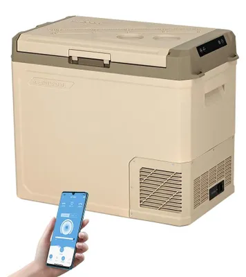 Productafbeelding van GE50 45L elektrische compressor Koelbox/vriesbox, Mini koelkast 12/24 V en 230 V