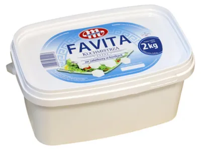 Zdjęcie produktu dla Mlekovita Ser Favita Kuchmistrza w kostkach 2kg