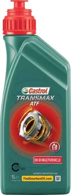 Produktbild von CASTROL Transmax ATF Dex/Merc Multive ATF III Automatikgetriebeöl Teilsynthetiköl 1L 15DD27 für VW Golf V Schrägheck (1K1) POLO (9N) Polo Schrägheck