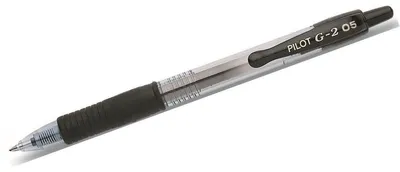 Image de PILOT Gelschreiber G2 05, Strich-/Geh„usefarbe: schwarz