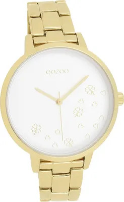 Produktbild von Oozoo Damen Armbanduhr gold Analog Timepieces Edelstahlarmband D2UOC11122
