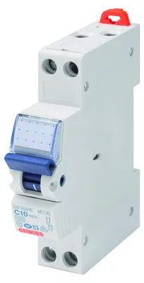 Immagine prodotto di Contenitore termico magnetico – MTC 45-1P+N Curve C 10 A – 4500 A/6 kA – 1 modulo – Connessioni neutre
