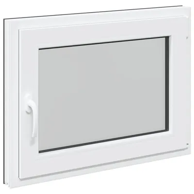 Immagine prodotto di vidaXL Finestra da cantina RISOR 60 x 100 cm in PVC e vetro, antracite