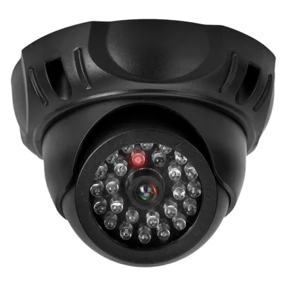 Produktbild von Kamera-Attrappe, Kamera-Attrappe, Simulationskamera, Simulationsmonitor, Kamera-Attrappe, LED-Attrappe, Attrappe Sicherheitskamera