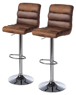 Produktbild von home24 Barstuhl - Kunstleder / Metall