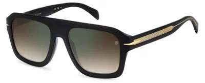 Produktbild von Sonnenbrille in Schwarz-Gold 54/19/150