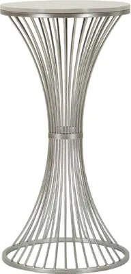 Image de Mauro Ferretti Funnel table d'appoint Ø 40x79 cm argenté