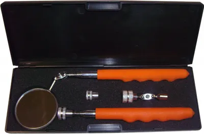 Image de Jeu de leviers magnétiques télescopiques extensibles et miroir d'inspection miroir de surveillance