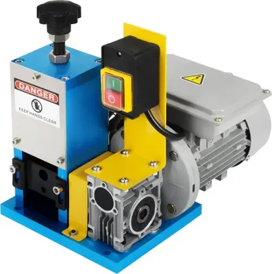 Produktbild von Elektrische Kabelabisoliermaschine, 60 ft/min Abisoliergeschwindigkeit, 1/4 PS Leistung, Blau
