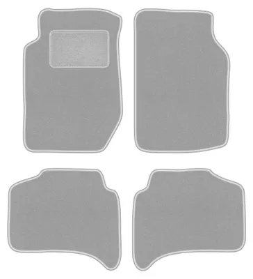 Immagine prodotto di Tappetini in moquette per Kia Sportage I 1995-2004 (SUV) – set 4 pezzi, grigi, su misura – Wielganizator OSLO