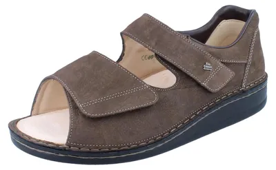 Image de Finn Comfort, 96200, Hommes, Sandale, Marron, Cuir, NEU - Chaussures pour hommes prophylaxie diabétique, Marron