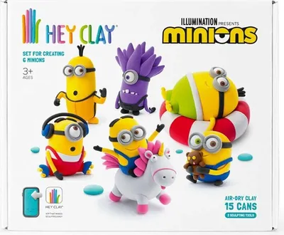 Obrázok produktu pre Súprava modelovacej hmoty Tomy Minions - farebná modelovacia hmota pre deti