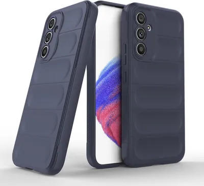Produktbild von Handy Hülle für Samsung Galaxy A54 5G Grip Case Cover Schutzhülle Softgrip Farbe: Dunkelblau