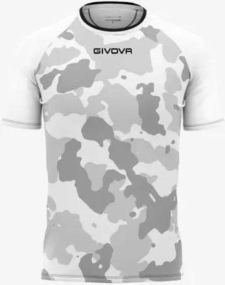 Produktbild von Herren-T-Shirt Givova Army Weiß-Grau Weiß - XL