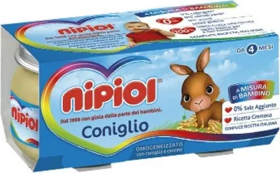Produktbild von Omog Nipiol Conigl 120x2