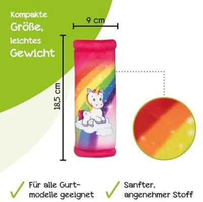 Gordelkissen Einhorn für Kinder - Komfort und Sicherheit bei jeder Fahrt