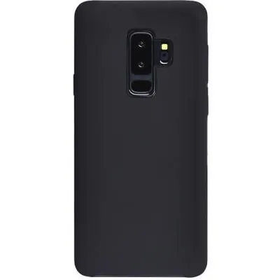 Produktbild von BigBen Connected, Schutzhülle für Galaxy S9 Plus, hartes Silikon, weicher Touch, Schwarz