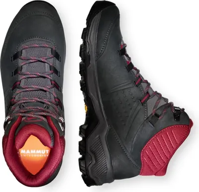 Produktbild von Mammut Nova IV Mid GTX Women black/blood red 42 2/3 EU = 8.5 UK