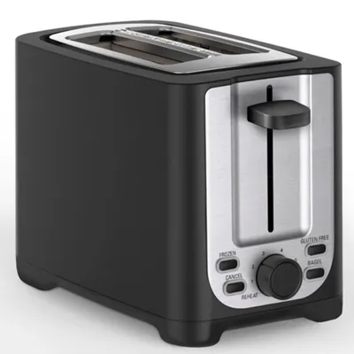 Immagine prodotto di Tostapane a 2 fette con spegnimento automatico, fessure extra larghe