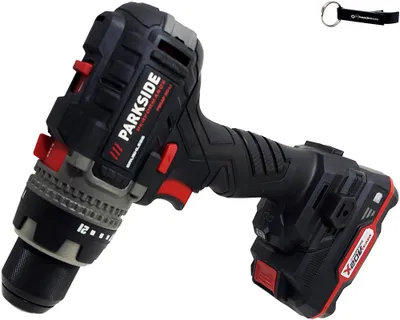 Produktbild von PARKSIDE PERFORMANCE® 20 V Akku-Bohrschrauber / Bohrschrauber PBSAP 20-Li inkl. 2 Akkus (2 Ah) und Ladegerät (2,4 A)