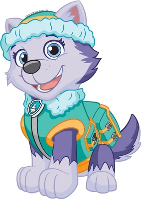 Produktbild von Sanders & Sanders Wandtattoo PAW Patrol Violett und Mintgrün - 601416 - 8,5 x 15 cm