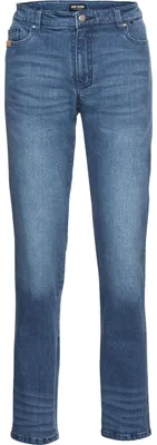 Imagen del producto de Pantalones vaqueros ajustados para motocicletas, diseñados para mujeres, con protección