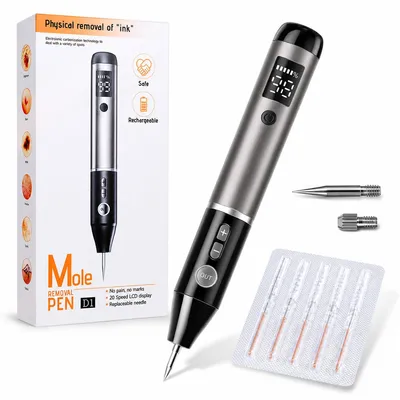 Produktbild von Warzenentferner Stift, Plasma Beauty Pen mit LCD Display, USB Akku, 99 Stufen Hautpflege Gerät für Pigmentflecken, Muttermale & Hautunreinheiten